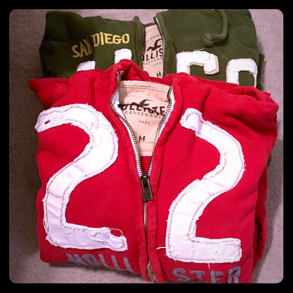 Hollister hoodies